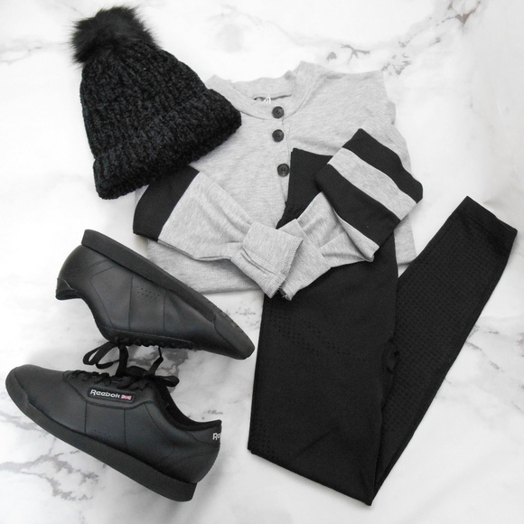 New Katie High Waist Black Leggings - Picture 4 of 5